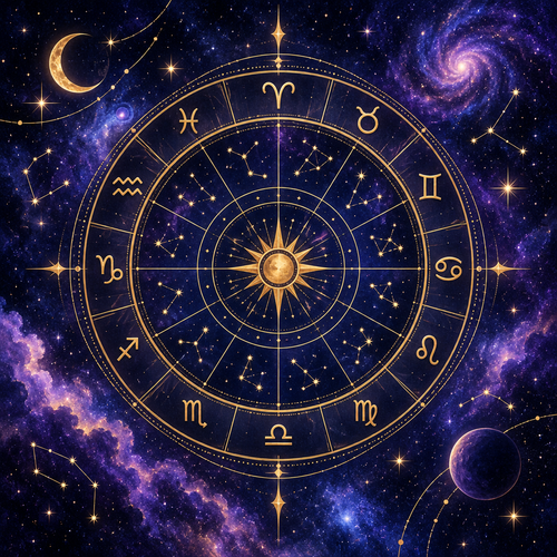 Celestial birth chart consultation image